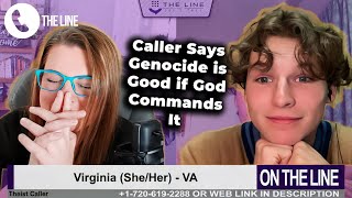 Caller Claims ANYTHING God Commands Must Be Moral Even the Worst  Shannon Q amp Will McC [upl. by Auroora]