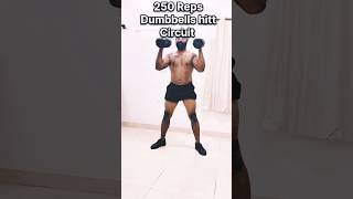 DUMBBELL ONLY WORKOUT ytshorts shortstrending motivation [upl. by Ahsino]