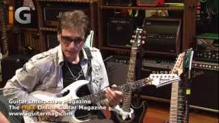 Steve Vai Circular Vibrato Technique  Steve Vai 2012 Interview  Guitar Interactive Magazine [upl. by Iram66]