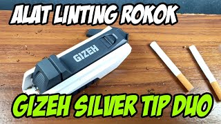 Alat Linting R0k0k Gizeh Silver Tip Duo [upl. by Mcnully]