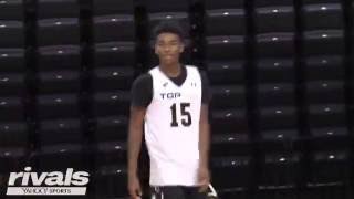 NBPA Top 100 Camp FIVE STAR UCLA Commit Jaylen Hands Highlights [upl. by Etan107]