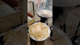 Making Halwa Puri Street Food shorts foodie [upl. by Eerdna]