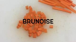 Vegetable Cutting  Brunoise [upl. by Edbert]