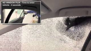 3M™ Scotchshield™ Automotive Security Film Demonstration [upl. by Enala]