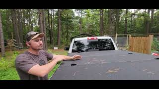 Diamondback Truck CoverRAM 1500 8ft bed initial impressions [upl. by Ahsenahs]