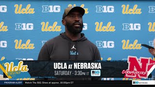 DeShaun Foster on Bye Week Adjustment and Previews Week 10  UCLA Football [upl. by Dlanigger931]