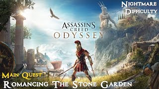 Assassins Creed Odyssey ★ Main Quest Romancing The Stone Garden Walkthrough [upl. by Bennett614]