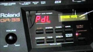 Roland GR 33 CheckinOut all Presets3 [upl. by Jaime368]