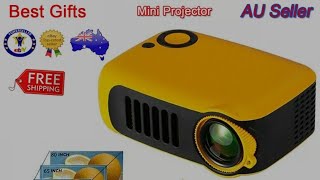 A2000 Mini Projector Unboxing and Review [upl. by Klug370]