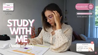 STUDY WITH ME método pomodoro  anablanchustudy agenda [upl. by Tap]