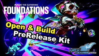 Foundations PreRelease Kit Opening and Build [upl. by Innad]