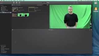 Green Screen Effect in iMovie [upl. by Tegirb]