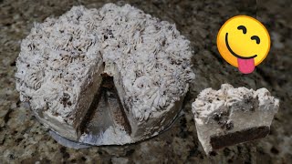 Baileys Cheesecake Rum Cake NoBake [upl. by Karon]