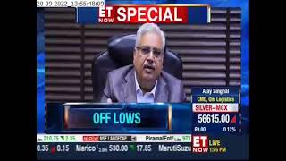 ET NOW byte of Shri Ajay Singhal CMD OM Logistics over National Logistics Policy [upl. by Ceciley]