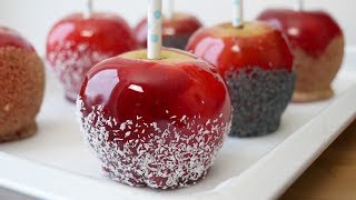 Kandierte Äpfel Selber Machen Rezept  Homemade Candied Apples Recipe  ENG SUBS [upl. by Slaughter]