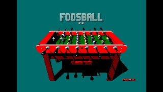 Foosball F3 Review for the Amstrad CPC by John Gage [upl. by Blodget]