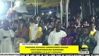 OMUKAMA RUHANGA OWOBUSOBOZI BISAKA VISITS KATERERA TC BUNYAGURU BUKWENDA [upl. by Zurciram]