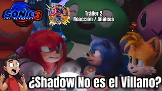 Sonic 3 trailer 2 ¡Se ve increíble [upl. by Limaa]