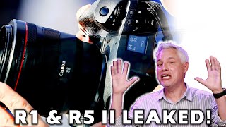 LEAKED Canon R1 PICS amp Canon R5 II SPECS Sony a1 KILLER [upl. by Doykos807]