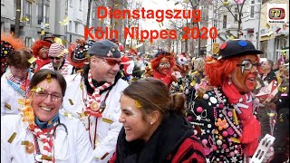 Dienstagszug Köln Nippes 2020 [upl. by Ruelu]