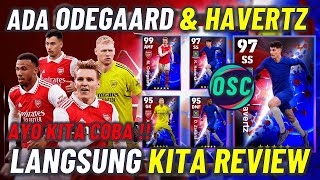 BORONG AKU INGIN ODEGAARD 99 amp HAVERTZ 97  REVIEW DERBY LONDON SELECT ZAKARIA EFOOTBALL 2023 [upl. by Laughry]