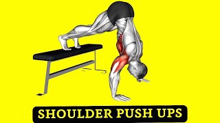 7 Best Shoulder PushUps [upl. by Maynard]