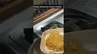 Chings Machurian instant noodles 🍜😋recipe🤗foodBeer songsouthindianviralsongytshortsshorts [upl. by Olfe]