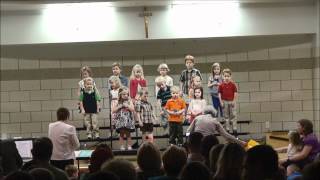 Spring Concert 3yr Old Preschoolwmv [upl. by Eillo]