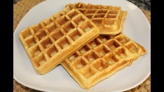 GOFRES BELGAS LOS TRADICIONALES RECETA MUY FÁCIL WAFFLES [upl. by Pooi]