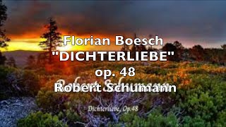 Florian Boesch quotDICHTERLIEBEquot op 48 Robert Schumann [upl. by Unam]