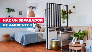 Cómo construir un separador de ambientes [upl. by Irreg]