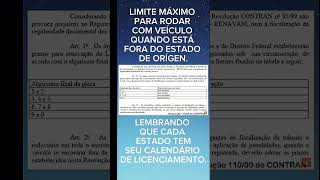 CALENDÁRIO NACIONAL LICENCIAMENTO resolução11000 CONTRAN licenciamentodigital [upl. by Nowed358]