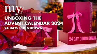 My Jewellery  unboxing Advent Calendar 2024 24 days countdown [upl. by Asreht293]