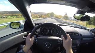 2008 Mercedes Benz SLK55 AMG POV Drive [upl. by Airat]