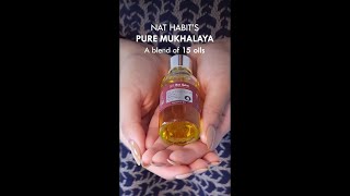 Pure Mukhalaya  Ayurvedic Facial Oils for Lasting Youth  Made Fresh with blend of Oils amp Flowers [upl. by Eilram]