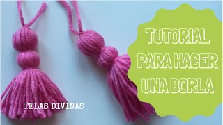 TUTORIAL PARA HACER UNA BORLA [upl. by Aihsiyt958]