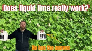 Does liquid lime for food plots really work Part 1 [upl. by Yespmed]