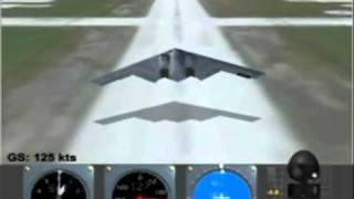 B2 Stealth bomber crash at Guam [upl. by Mendive]