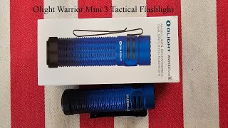 Olight Warrior Mini 3 Tactical Flashlight [upl. by Ailahtan]