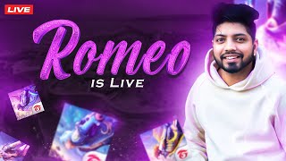 Free Fire Live Welcome To My New Gaming Room Romeo Gamer [upl. by Rramaj]