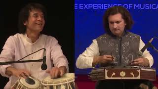 Ustad Zakir Hussain and Rahul sharma  Tabla and Santoor [upl. by Akehsyt]