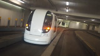 London Heathrow Airport PODs Full Journey Business Parking Station A to Heathrow Terminal 5 [upl. by Dimphia]