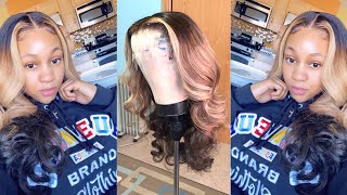 HOW TO Get ASH BLONDE HIGHLIGHTS On FRONTAL WIG VERY DETAILED [upl. by Holden]