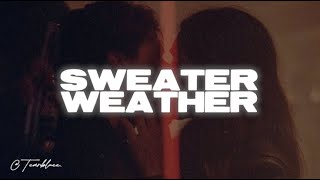 The Neighbourhood  Sweater Weather Lyrics [upl. by Ydnamron]