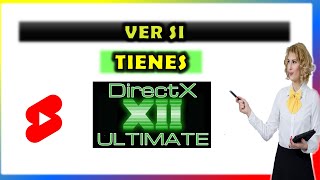 Cómo ver si tenemos DirectX 12 Ultimate en Windows 11 [upl. by Fulton]