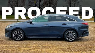 Kia Proceed GT Line 160 hp 7DCT 2022 TEST amp POV DRIVE 4K [upl. by Kelsy960]