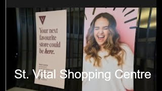 St Vital Shopping Centre  Winnipeg Manitoba Canada Walking Tour 4K 60fps Video [upl. by Rolan116]