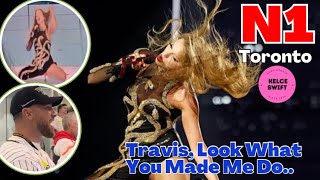 Swifties GO CRAZY to Taylor Swift’s SEXY dance move in Toronto N1”Travis Look What You Made Me Do” [upl. by Aramat40]