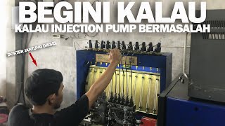 BENGKEL KALIBRASI INJECTION PUMP DI KOTA PADANG diesel [upl. by Ilowell]