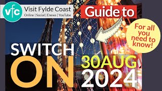 Your Complete Guide to Blackpool Illuminations Switch On 2024 [upl. by Eecyaj]